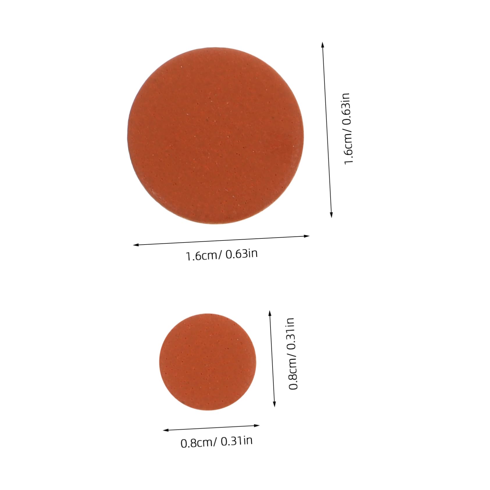 ifundom Clarinet Maintenance Tools 17pcs Sound Hole Gaskets Reusable Clarinet Pad Kit