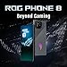 ASUS ROG Phone 8, EU Official, Rebel Grey, 12GB RAM 256GB Memoria, Snapdragon 8 Gen 3, 6.78" AMOLED 165Hz, Cámara de 50MP con Gimbal