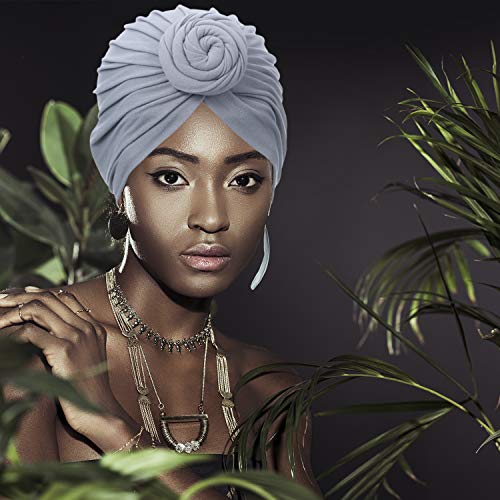 Image of SATINIOR 6 Pcs Turbans for Women