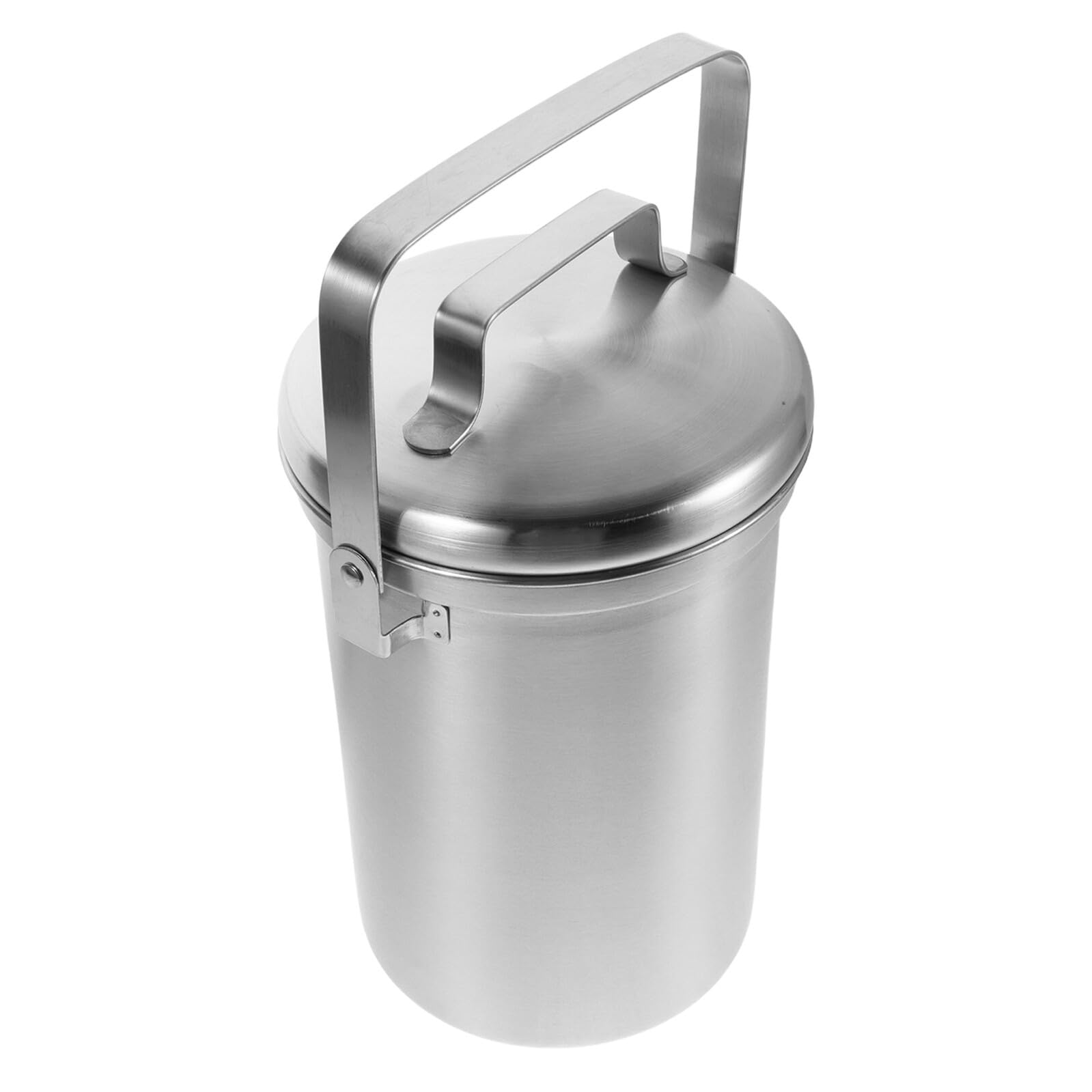 Sewroro Composteur de Comptoir Acier Inoxydable de Seau à Déchets de Cuisine pour Recyclage Alimentaire et Autres Résidus