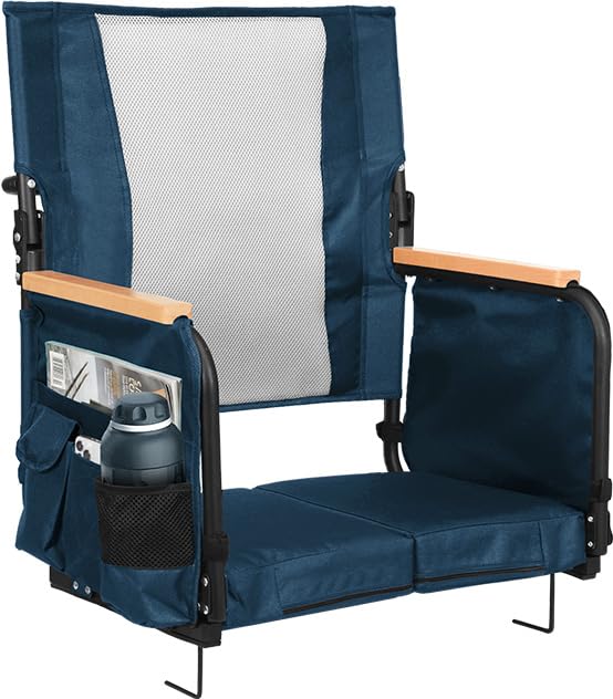 Amazon.com: behairity High Back Stadium Seats with Back Support