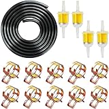 ✅【Der perfekte Anzug】Die Länge des Schlauchs beträgt 2 Meter, das Produkt enthält 4 Ölbecher und 10 Schlauchschellen. Die reichhaltige Kombination von Anzügen kann Ihre Anforderungen voll erfüllen.