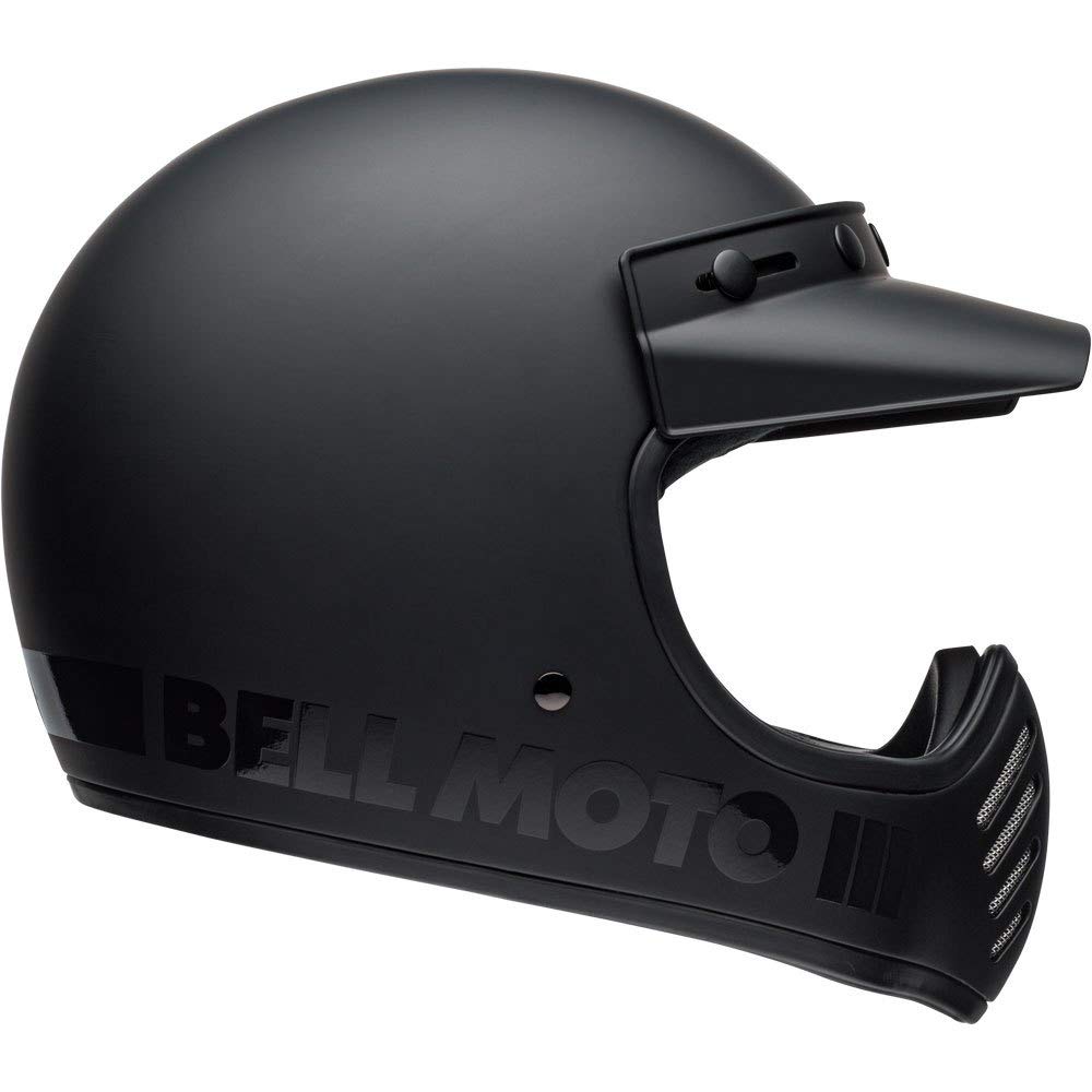 Helmet Moto-3 Blackout Matt/Gloss Black S