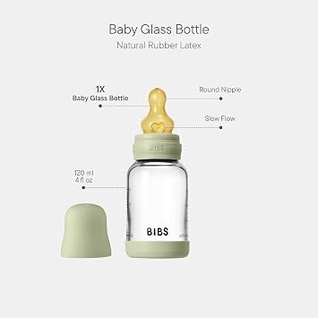 Bibs Baby Bottle Comp. Set Bottle Sage120ml