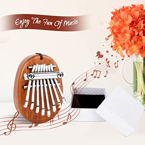 Kalimba Mini Kalimba à 8 Touches Piano à Pouce pour Enfant Mini Piano de Poche Portable Marimba Musical Piano à Pouce… - Les Beatles, Paul McCartney, John Lennon, RIngo Starr, George Harrison Kalimba Mini Kalimba à 8 Touches Piano à Pouce pour Enfant Mini Piano de Poche Portable Marimba Musical Piano à Pouce… – Image 3