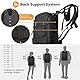 TARION Kamerarucksack Groß Kamera Fotorucksack: 2-in-1 SLR DSLR Rucksack mit Kameratasche Wasserdicht Kamera Umhängetasche Spiegelreflex 15,6 Zoll Laptopfach und Verlängerungsriemen(HX-XL,Schwarz)