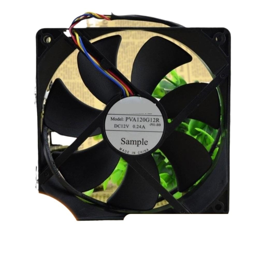 para Ventilador de refrigeración, Consolas Juegos y Equipos Foxconn PVA120G12R 12V 0.24A 12CM PWM