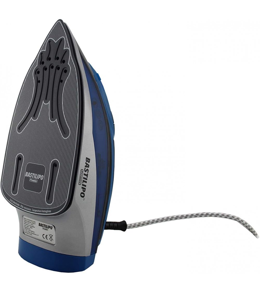 Bastilipo - Riverside 220 Inijection - Piastra da 2600 W di potenza con piastra in ceramica e sistema di stiratura a secco.