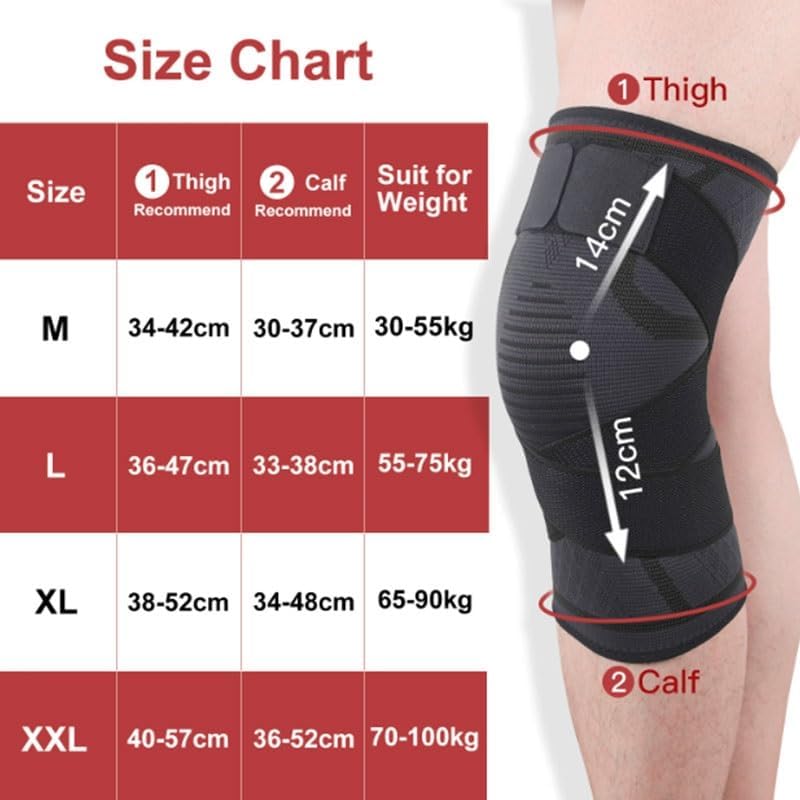 Polyester Knee Pads Running Brace Badminton