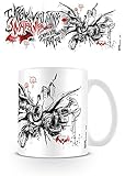 empireposter - Batman - Arkham Knight - I Know How To Beat You - Größe (cm), ca. Ø8,5 H9,5cm - Lizenz Tassen, NEU - Beschreibung: - Batman - Keramik Tasse, weiß, bedruckt, Fassungsvermögen 320 ml, offiziell lizenziert, spülmaschinen- und mikrowellenfest -