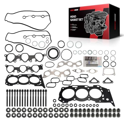 Image of Torchbeam Head Gasket Kit, Engine Cylinder Head Gasket Set Fit for Toyota Tacoma 2005-2011, 4Runner 2003-2009, FJ Cruiser 2007-2009, Tundra 2005-2006 4.0L, Replace# HS26290PT, ES72249, CPWK560