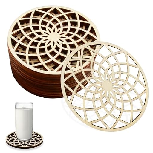 Posavasos de Madera Set de 10 Piezas 8x8cm - Posavasos Premium para Café, Té y Otras Bebidas - Posavasos Resistentes de Diseño Exclusivo | Ya disponible en tu tienda friki favorita! En mundofriki.es! Posavasos de Madera Set de 10 Piezas 8x8cm - Posavasos Premium para Café, Té y Otras Bebidas - Posavasos Resistentes de Diseño Exclusivo | Ya disponible en tu tienda friki favorita! En mundofriki.es!