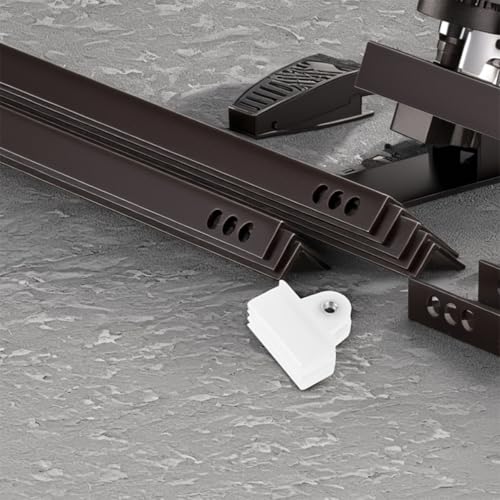 Clips para cristal de coche de plástico blanco para ventanas (Juego de 8) 4