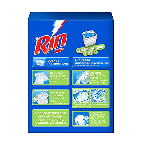 Image of Rin Matic Washing Machine Powder - 1 kg