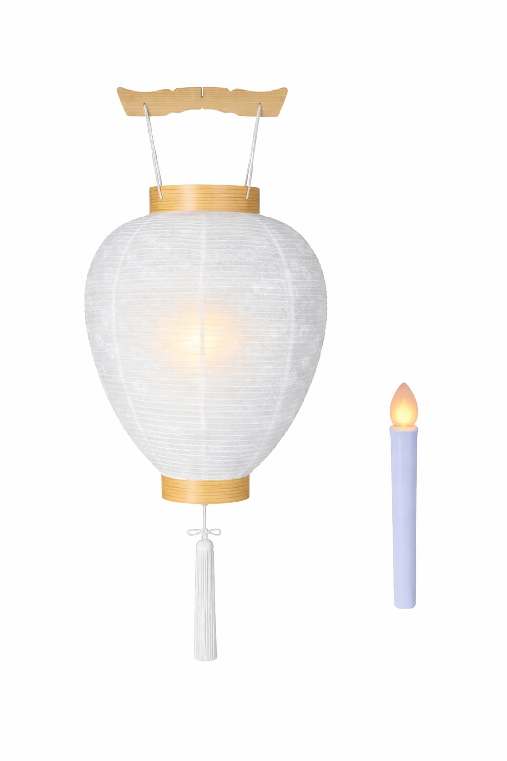 Gifu Bon Festival Lantern with LED Candle