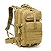 Military Tactical Backpack Waterproof Outdoor Gear for Camping Hiking ,Khaki