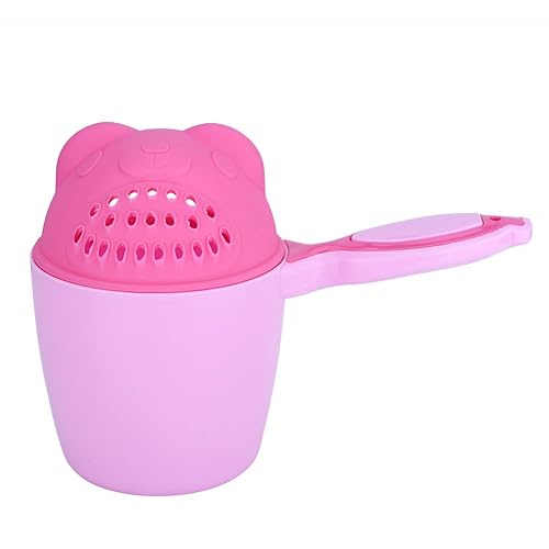 Hztyyier - Taza de enjuague para bebés con enjuague de cascada enjuague para niños rosa