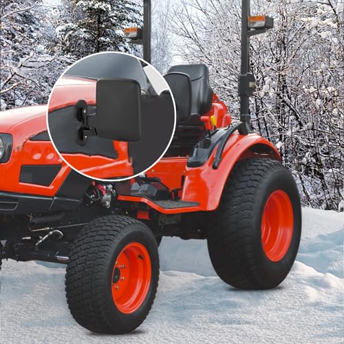 Universal Traktorspiegel, Starke magnetische Traktor-Seitenspiegel, Kompatibel mit Kubota B BX Mahindra John Deere Traktor, Zubehör