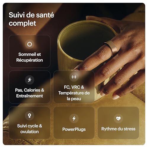 Bague connectée pour analyser le sommeil et la santé - 3