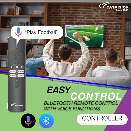 Image of Catvision high-Performance Android | Android v12 | 4GB RAM |32GB ROM | Dual Band Wi-Fi | Bluetooth Remote | BIS Approved