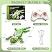 Youngyes Wall Crawler Gecko, Rechargeable Remote Control Robot Kids Toys, Floor/Wall Crawling Dual Modes Wall Climbing Gecko Electric Lizard Toy, Prank Toys Birthday Gifts for Boys & Girls Ages 3 & Up