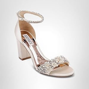 Badgley Mischka Women's Heeled Sandals - Block Heel Sandals for Women