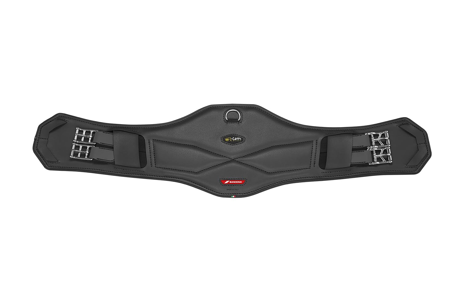Zandonà Royal Girth Caballos Doma, Adultos Unisex, Negro, 75cm