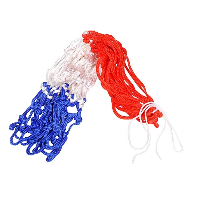 Spanco Basketball Net Two Pair - Net for All Playing Levels Fit in All Sizes of Basketball Ring (4 Pieces of Net) 3
