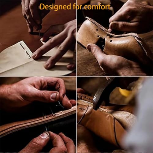 Sawbehind Men's Comfortable Handmade Leather Boots, Sawbehind Men's Comfortable Boots Leather Boot Mens Handmade Shoe Boots-Waterproof Outdoor Wide Leathe3