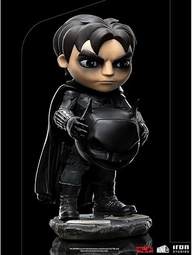 Miniatura 9 de Iron Studios - Estatua de PVC desenmascarada de Minico The Batman