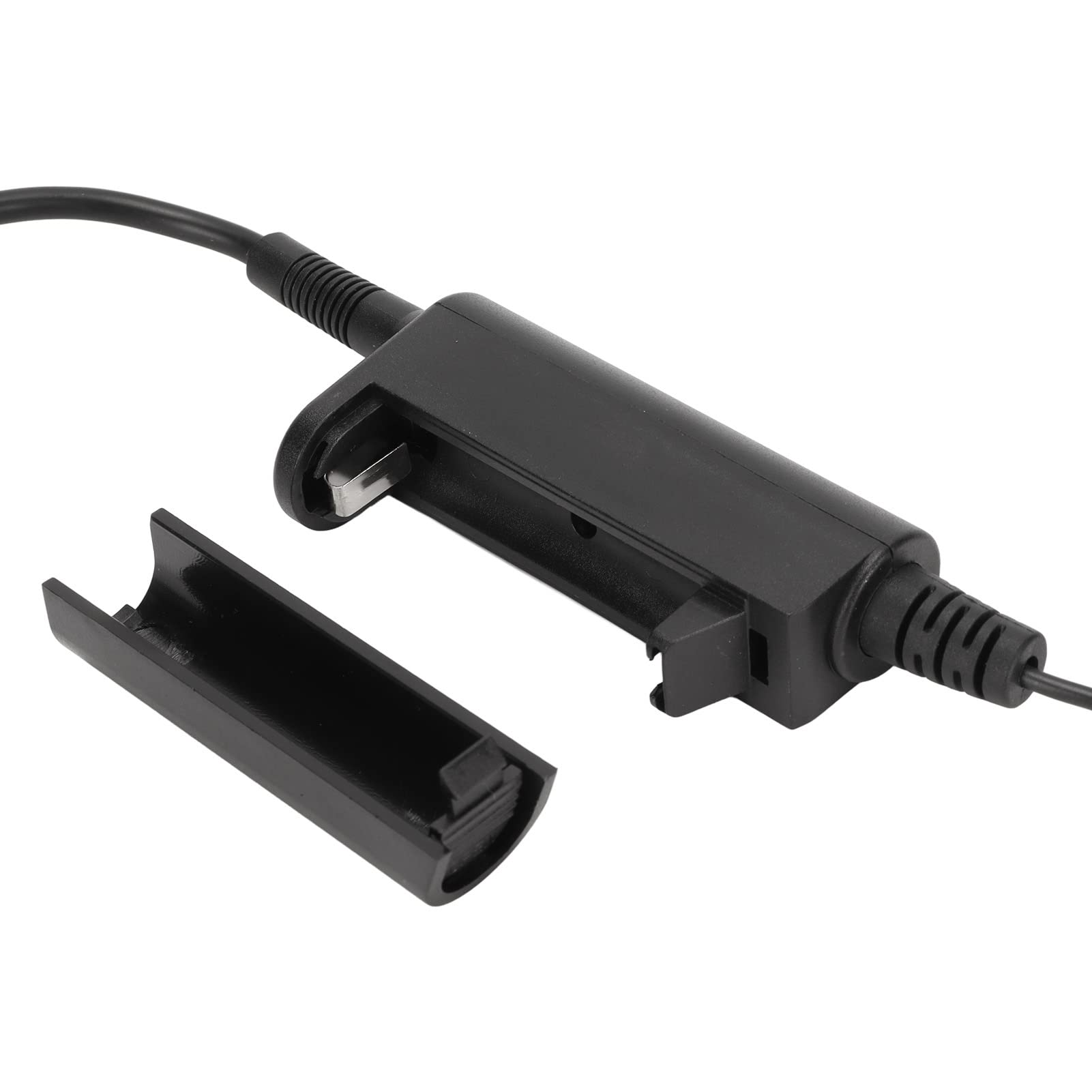Micrófono Lavalier, Conector de 6,35 Mm con Clip Profesional, Micrófono con Cable, Micrófono de Solapa Omnidireccional con Adaptador de 3,5 Mm, Cable de 5 M/16,4 Pies, para Guitarra, Voz, Tambor,