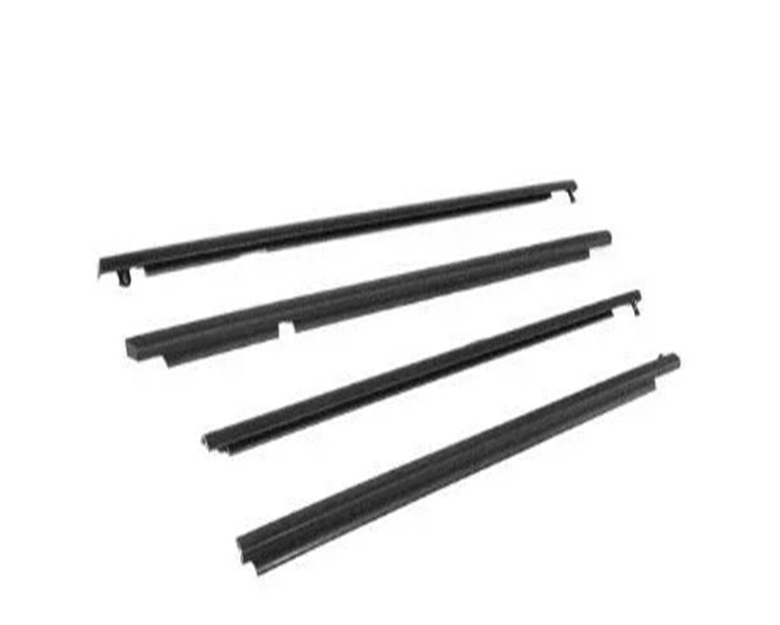 Uussup 4 Pcs Eu Rubber Seal Weather Stripping 4 Pcs Usa Or Eu Windows Rubber Outside For Toyota Rav4 For Rav-4 Xa30 2009-2012 Glass Protector Weather Strip 75720-0R020