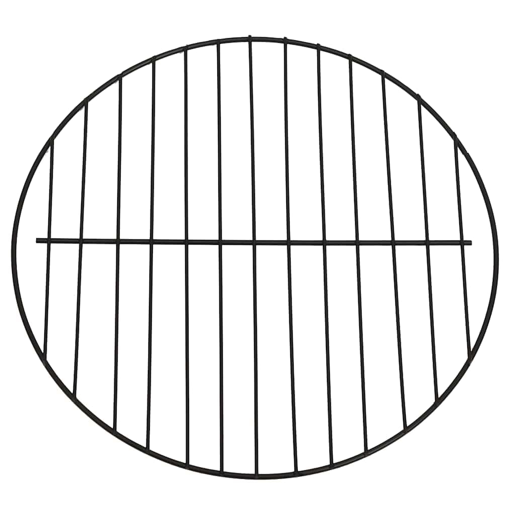 Brasero y parrilla 2 en 1 de acero inoxidable 59 x 59 x 60 cm con protección contra chispas, atizador, parrilla para jardín, terraza y casa, fuente de calor eficiente y práctica experiencia