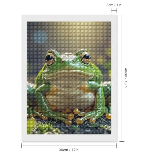 Kit peinture diamant grenouille 5D le cadeau créatif idéal pour adulte et débutant - 2