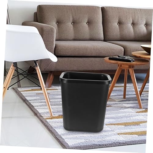 Caneca de basura plástica rectangular para espacios estrechos miniatura 6