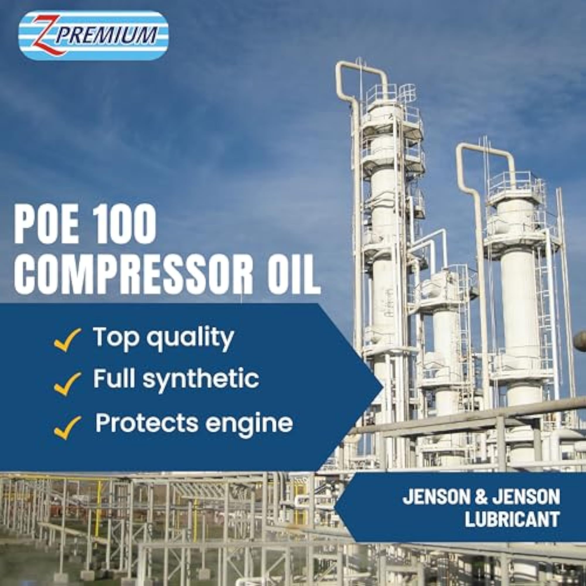 POE 100 Compressor High Performance Lubricant