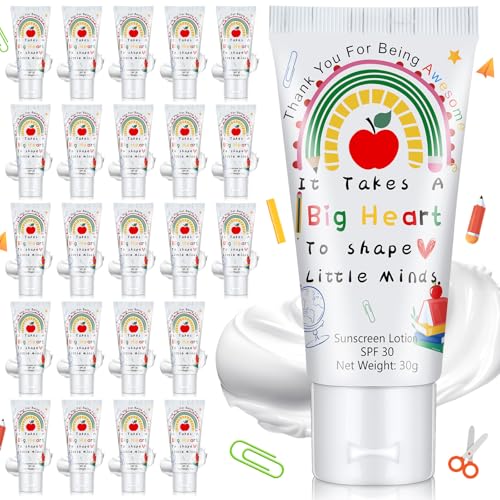 Image of 12 Pcs Mini Sunscreen Bulk Travel Size,Teacher | SPF 30 Travel Size for Pool Party Favors, Wedding Gifts, Summer Vacation Giveaways, Hawaiian Luau, Mini Bulk Sunblock