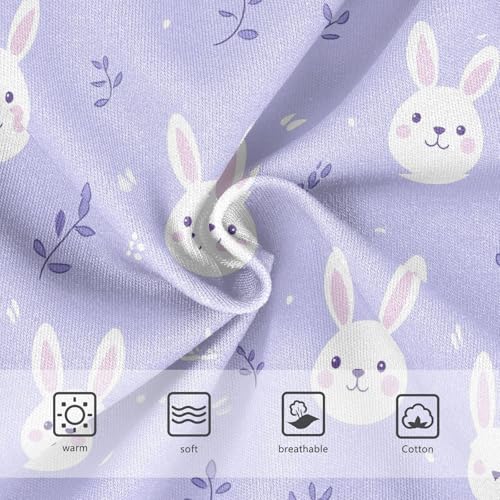 Girls Underwear Soft Cotton Cute Rabbit Kids Panties in Sizes 2/3t, 4t, 5t, 6 and 83