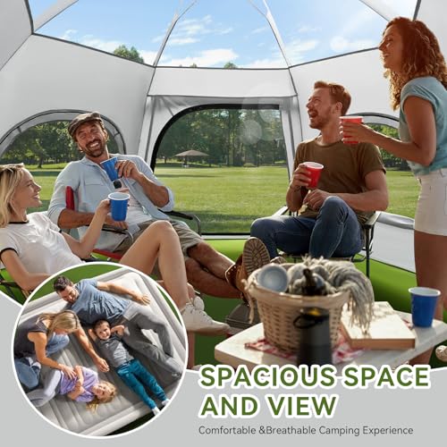 Carpa de camping instantánea para 2-4 personas miniatura 7