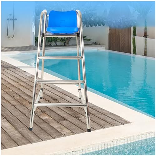 Silla Salvavidas para Piscinas 150 cm Acero Inoxidable miniatura 1
