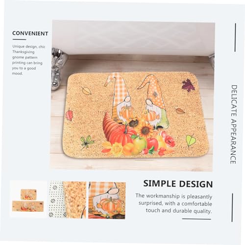Tapete antideslizante PRETYZOOM de 2 piezas con diseño festivo para cocina y entrada 6