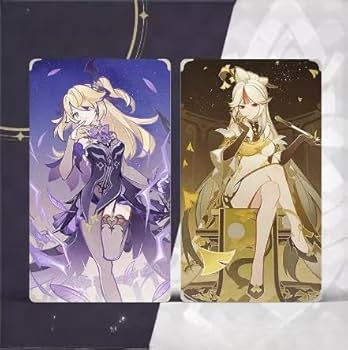 原神 韓国 おみくじ カード 7点セット　星占いカード Amazon.co.jp: JINZE タロットカード 原神グッズ げんしん 占い