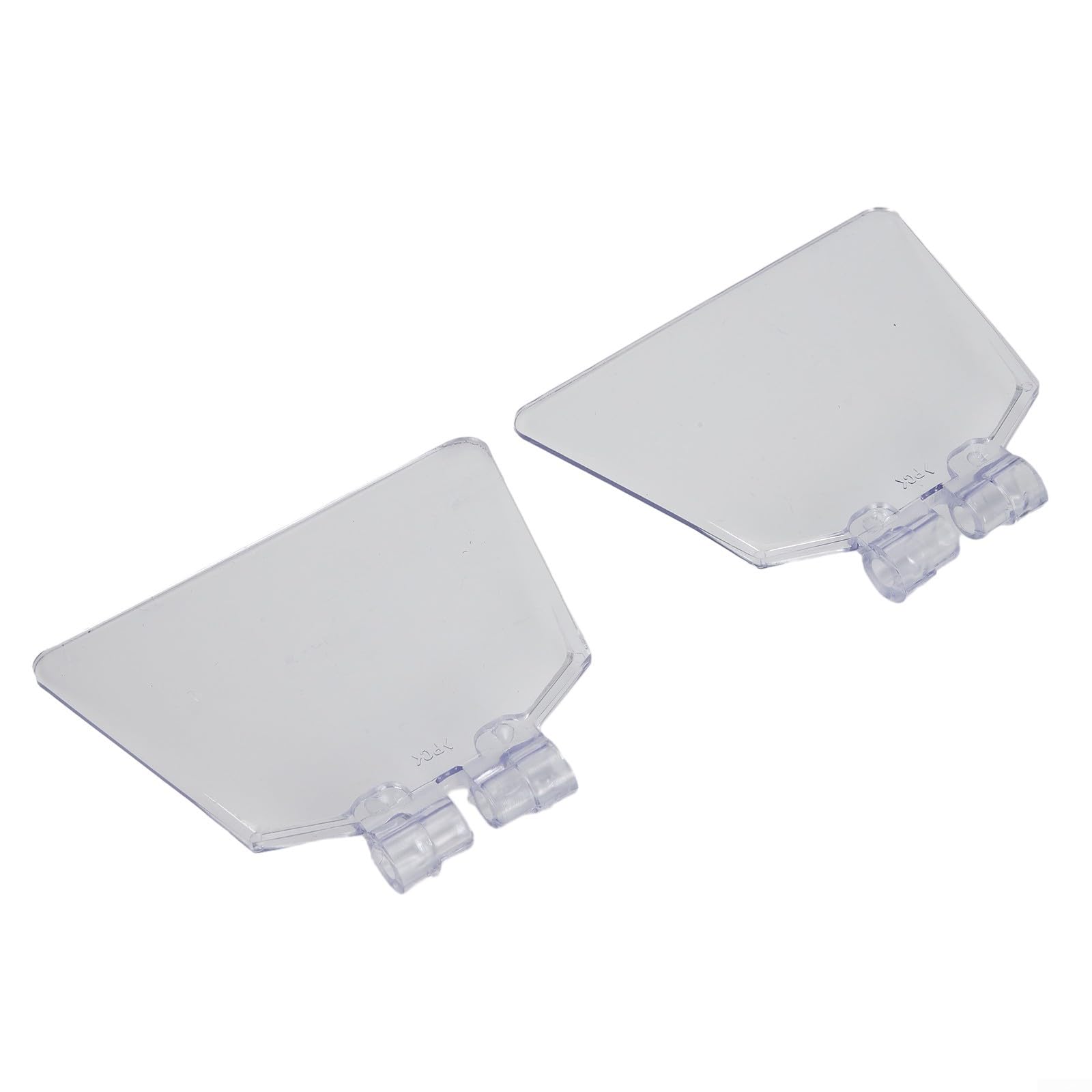 Protectores oculares para amoladora de banco, plástico ABS transparente, paquete de 2