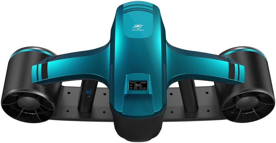 SeaFlyer Underwater Scooter for Swimming or Diving, with Camera Mount，OLED Dashboard Sea Scooter, Green