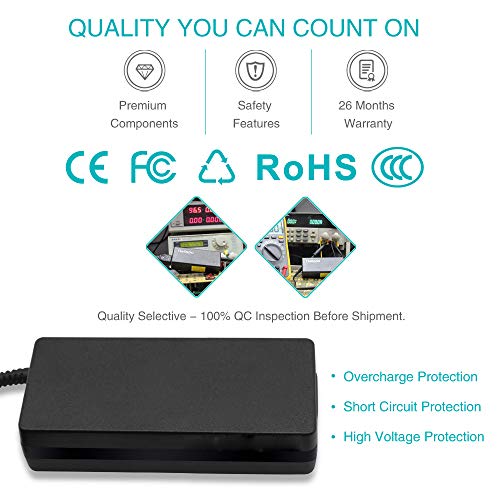 AC Charger for MSI GS73VR GE62VR GS63VR GS43VR GE62 GE72 GS60 GS70 GT60 GT70 GP62 GP62X GP62MVR GP62MVRX GP72 GT783 GT780DX Laptop Power Supply Adapter Cord