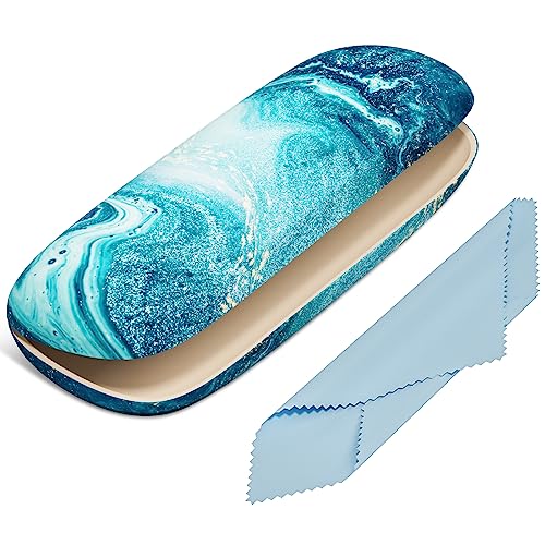 Image of Eyeglasses Case, Hard Shell Protective Case for Glasses, Unisex for Women Men