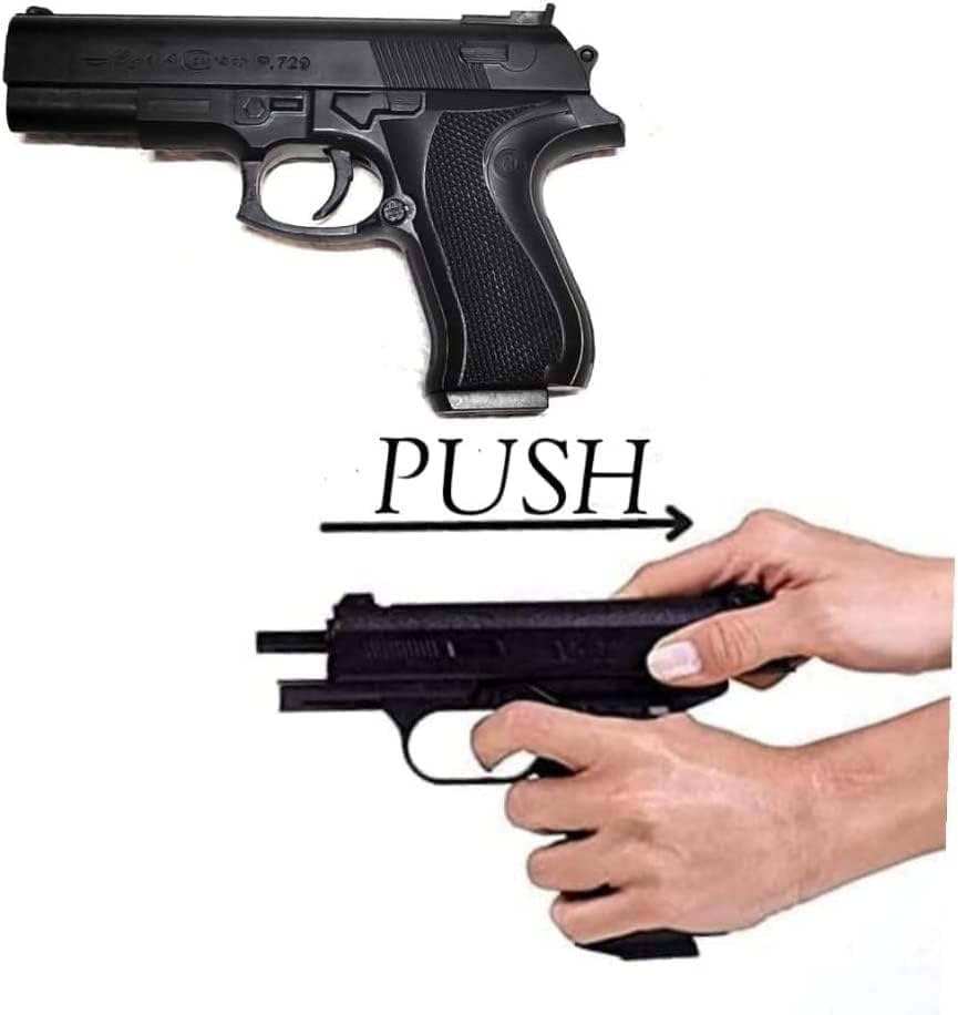Generic Pistol Mouser Revolver Toy Gun with BB Bullets - Image 3