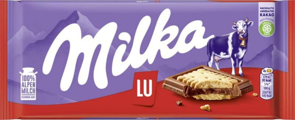Milka Milka & Lu Chocolate 87G