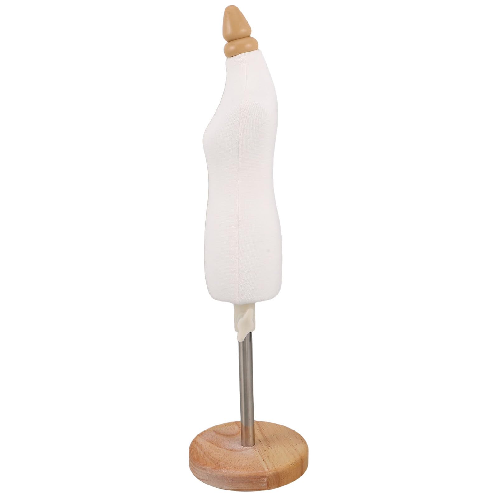 Maniquí de costura femenino 1/4 con base de madera estable para diseño de moda