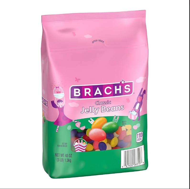 Brach's Easter Classic Jellybeans, 48 oz Bulk Bag